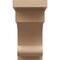 Ekena Millwork 11"W x 22"D x 22"H Classic Alma Rough Cedar Woodgrain TimberThane Corbel, Primed Tan CORUR11X22X22ALMRCPR - alternate 5